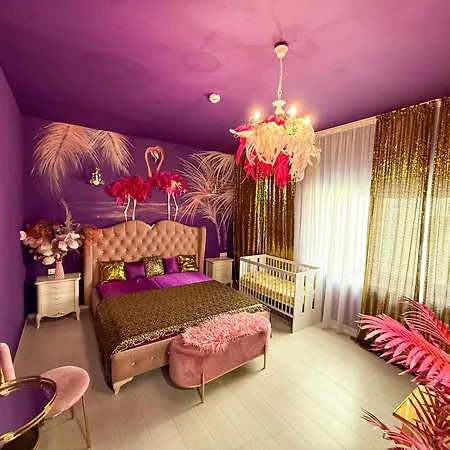 Apartment Cozy Christmas Bedroom - Dormitor Dublu Cu Baie Privata