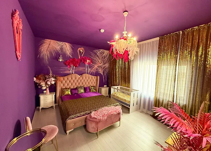 Appartement Cozy Christmas Bedroom - Dormitor Dublu Cu Baie Privata